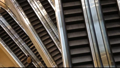 Escalator Stock Footage 994078