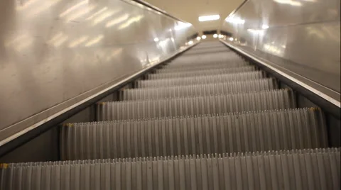 Escalator Vídeo Stock 1217156
