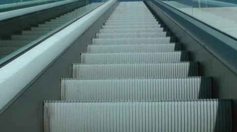 Escalator Stock Footage 8685747