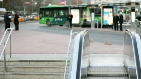 Escalator Stock-Footage 9905238