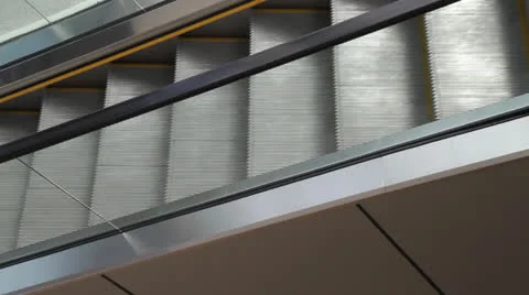 Escalator Stock Footage 25679592