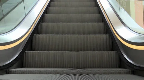 Escalator Stock Footage 25787176