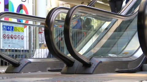 Escalator Stock Footage 33635967