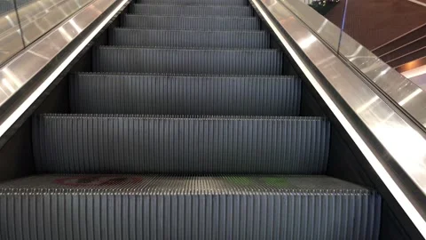 Escalator Stock Footage 144557989