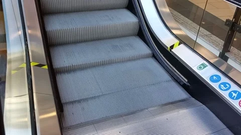 Up the escalator Stock-Footage 177395218