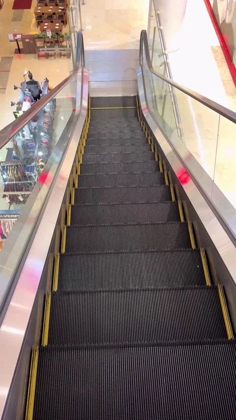 Escalator Stock Footage 212517381