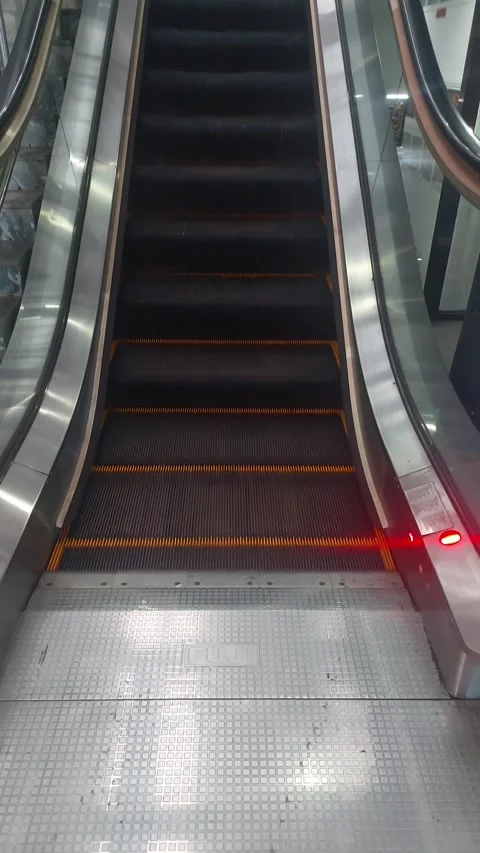 Escalator up Stock Footage 293405123