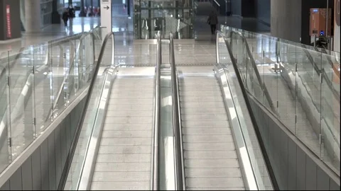 Escalator FULL HD. Stock Footage 88656794