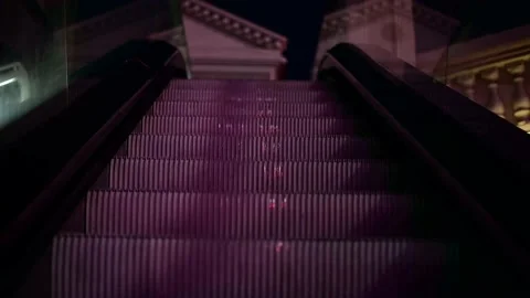 ESCALATOR GOING UP Stock-Footage 137139490