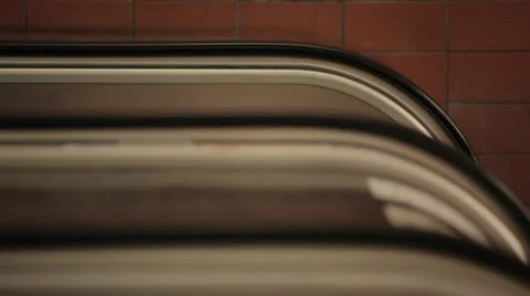 Escalator hand close up 6283 Stock Footage 50482388