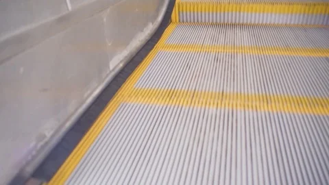 Escalator Left Stock Footage 107095869