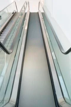Escalator Looking Up Stock Photos