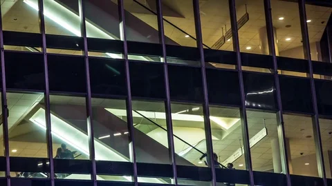 ESCALATOR AT MADISON SQUARE GARDEN Stock Footage 83527666