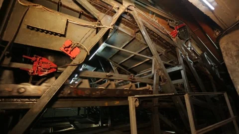 Escalator maintenance 2 Stock Footage 319502632