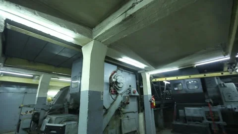 Escalator maintenance 7 Video stock 319502716