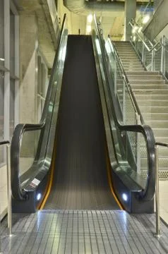 Escalator moving 写真素材