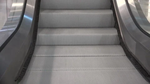 An Escalator or a Moving Staircase Stock Footage 239708749