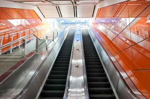 Escalator Stock Photos