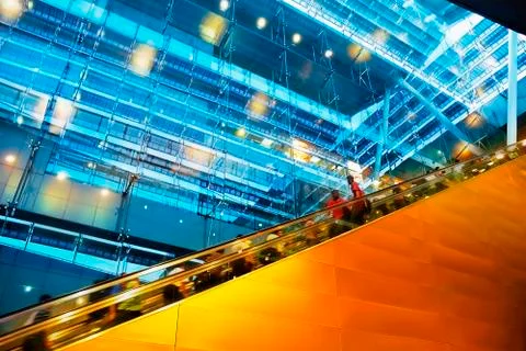 Escalator Foto stock