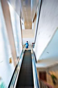 Escalator Stock-Fotos