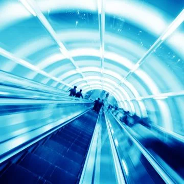 Escalator Stock Photos