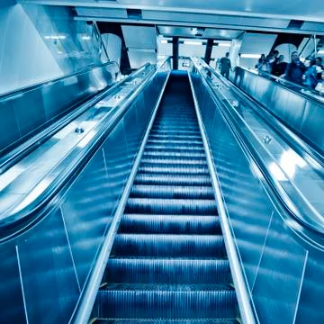 Escalator Stock Photos