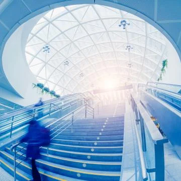 Escalator Foto stock