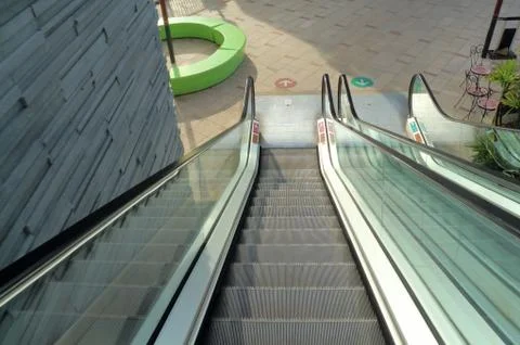 The escalator Stock Photos