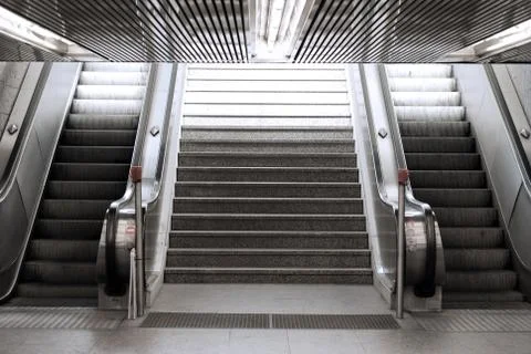 Escalator Stock Photos