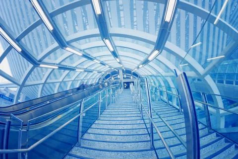 Escalator Foto stock