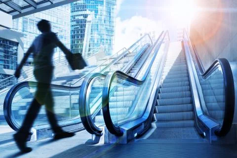 Escalator 스톡 사진