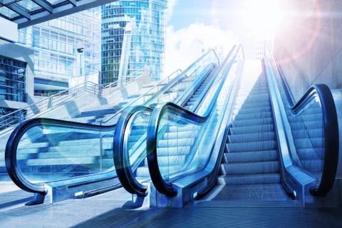 Escalator 스톡 사진