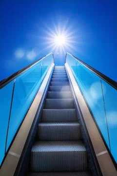 Escalator 스톡 사진