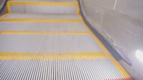 Escalator Right Stock Footage 107095870