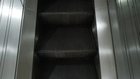 Escalator shot 2 Stock Footage 113436832