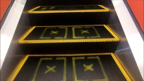 Escalator stairs Stock Footage 273204066