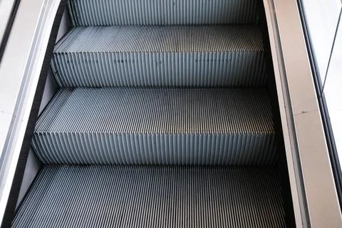 Escalator stairs Stock Photos