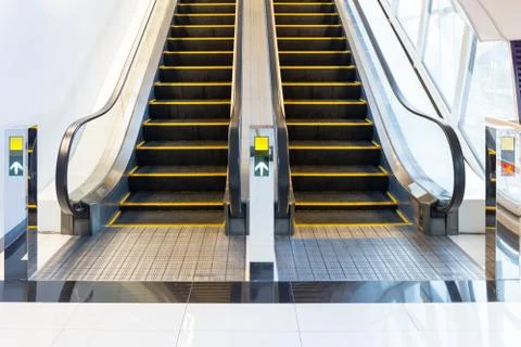 Escalator step 库存照片