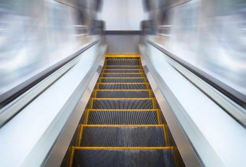 Escalator step 库存照片