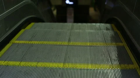 Escalator Steps Stock Footage 40333912