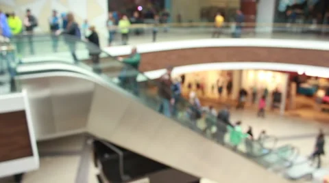 Escalator in a trademarket 動画素材 61599301