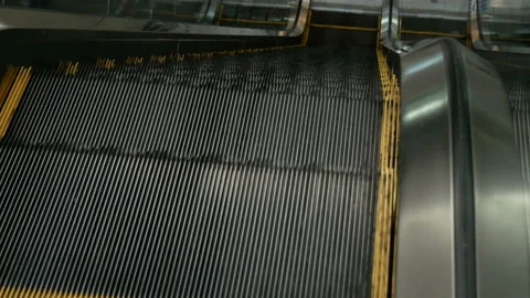 Escalator at work. Stock Footage 166730402
