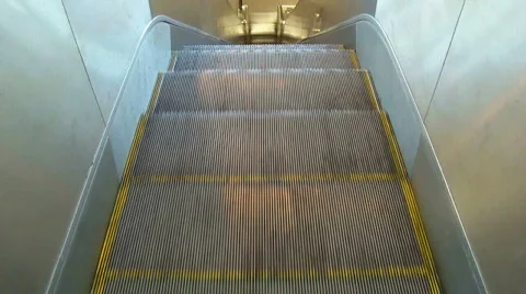 Escalators Stock Footage 445954