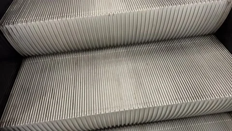 Escalators in motion Video stock 230297950