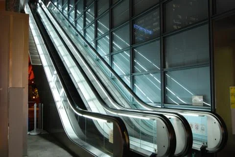 Escalators Stock Photos