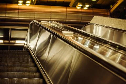 Escalators Stock Photos