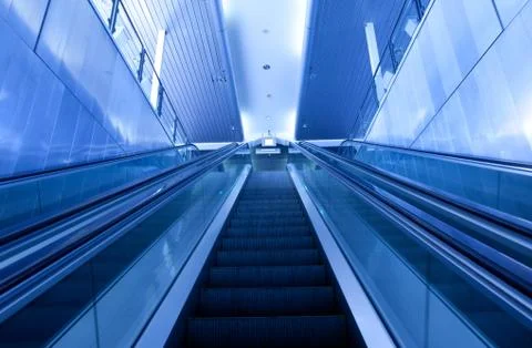 Escalators Stock Photos