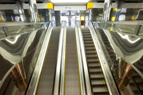 Escalators Stock Photos
