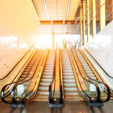 Escalators Stock Photos
