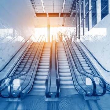Escalators Stock Photos